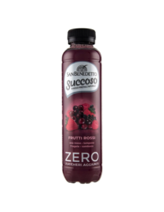 San Benedetto Zero Succoso sappig rood fruit - 40 ml - Gratis verzending naar Europa en Groot-Brittannië