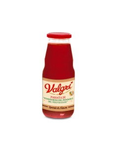 Valgri Passata di Pomodorino del Piennolo del Vesuvio DOP - 350 gr - Spedizione gratuita consegnata in EUROPA e UK